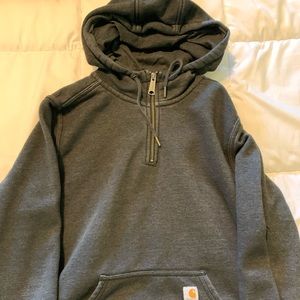 Carhartt 3/4 zip hoodie